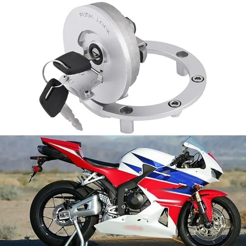 Bouchon de réservoir d'essence à verrouillage pour moto CBR600RR de 2003 à 2017