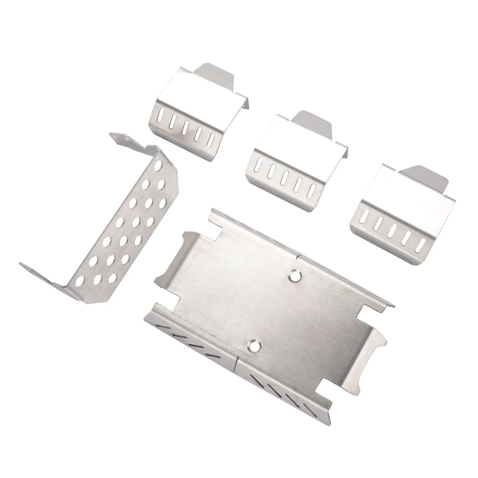 Cubierta Inferior Chasis Metal para XL2 XL3 XL4 RC Piezas Reparación Coche Accesorios