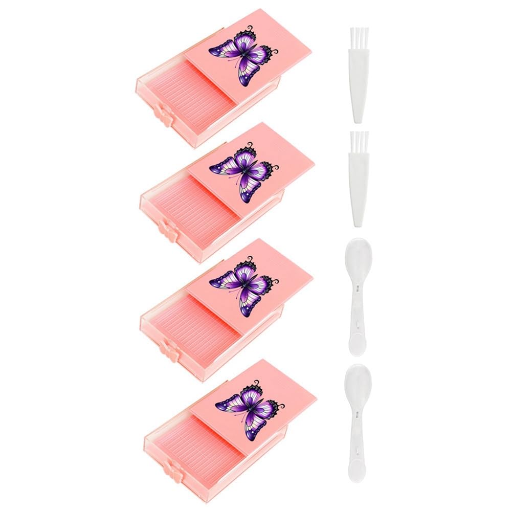 CTRLZS DIY Craft Tray Painting Stackable Drawer Box Tray Large Capacity Multi Placing Drill Storage Container E