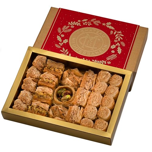 Chateau de Mediterranean - Baklawa, Baklava, Bitesize Christmas Edition, Gold Box 300g