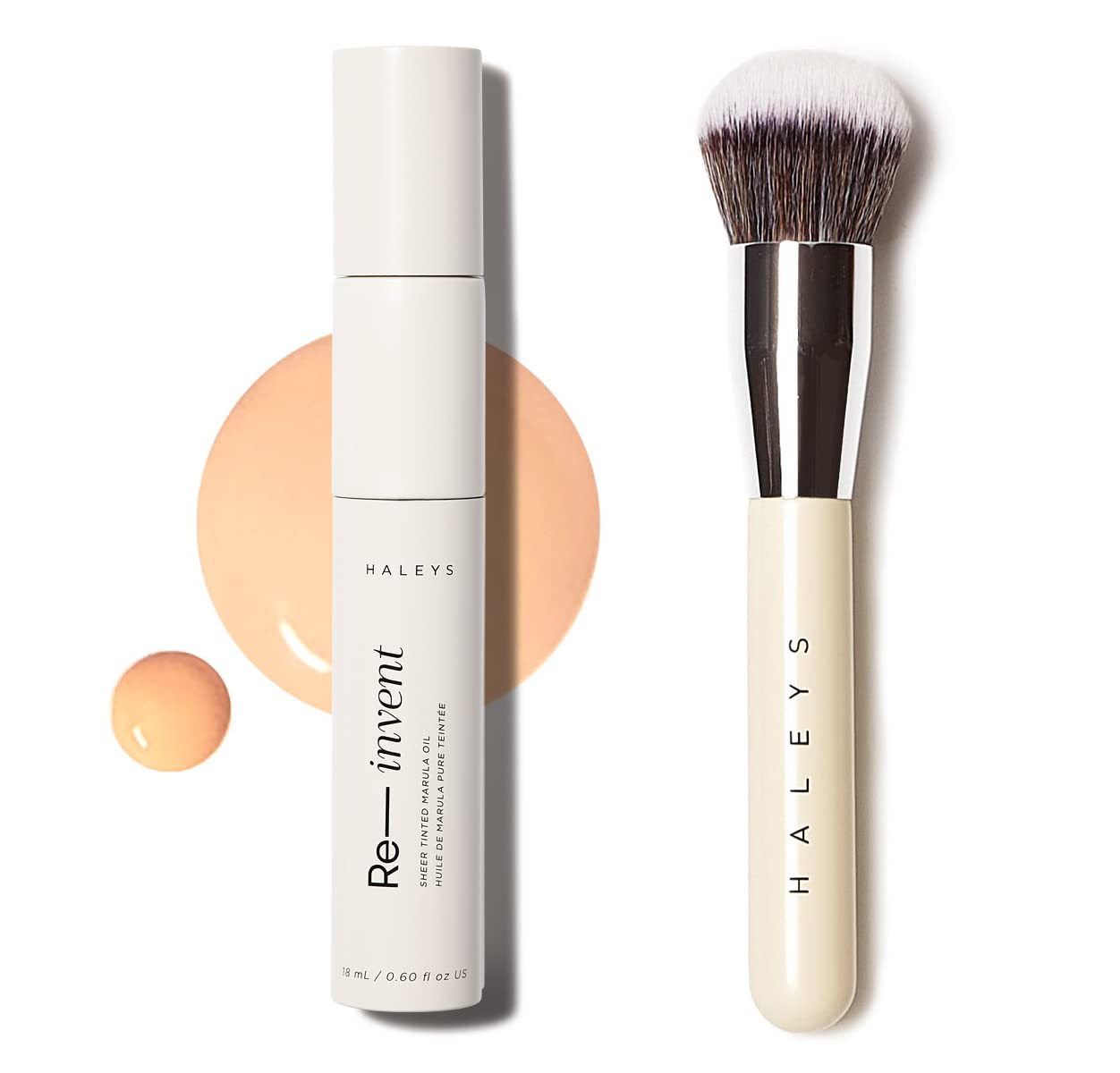 HALEYS Skin Tint Set Light Medium Warm Re-invent Sheer Tinted Marula Oil Skin Tint Tinted BB Moisturizer Face