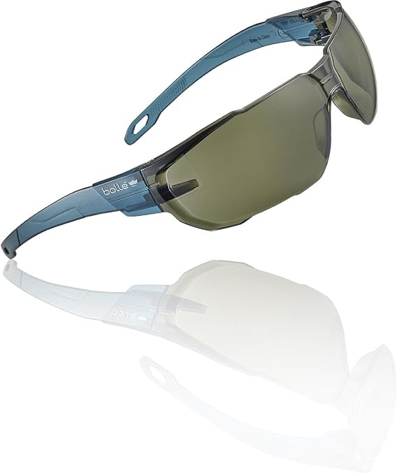 Swift Safety Glasses PLATINUM Lite, anti-scratch and anti-fog coating - Smoke safety glasses
