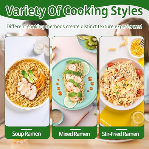 Image of VOLO VERO High Protein (32g) Instant Ramen Chicken Flavor Noodles Soup, Plant-Based, Air-Dried, Non-Fried, Low Carb, Egg-Free, Ready to Eat, Dairy Free Healthy Meal, 8 Pack