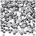 The Crafts Outlet 144pc Flatback Acrylic Rhinestones Round 5mm - 21ss Jet Black