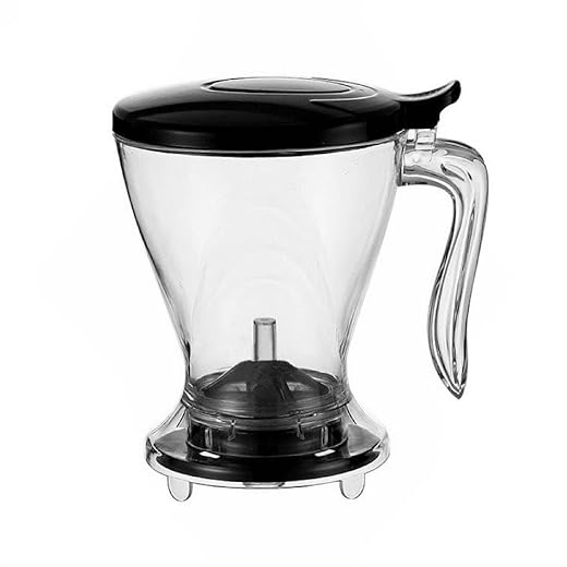 Smart Tea Maker Loose Leaf Tea Infuser & Brewer with Coaster - Easy Brew | Easy Clean | Dishwasher safe | Loose leaf & Coffee (Black)