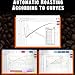 JOSBY 1600W Industria Coffee Roaster Machine, Household Roasting Machine with Temperature Curve&Bluetooth, Independent Cooling System&7-inch Touch Screen, 6-12 Min Coffee Bean Roaster, for Commercial