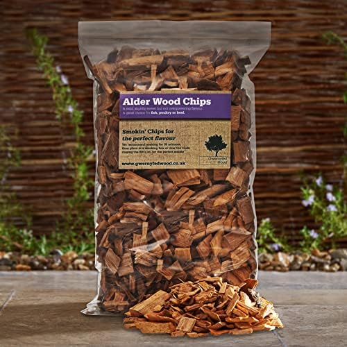 Apple BBQ Smoking/Smoker Wood Chips 3 Litre - (24 Great Flavours -100% Natural) Kiln Dried Woodchips for Smoking Food/Smokers/BBQ's/Ovens/Smoking tins - (Apple)