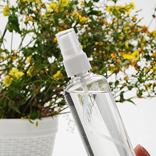 Baixinda 100ml vaporisateur vide, vaporisateur Bouteille de Voyage Plastique Réutilisables Transparent De Poche spray vide,bouteille plastique,vaporisateur plante.(5PCS) - Image 6