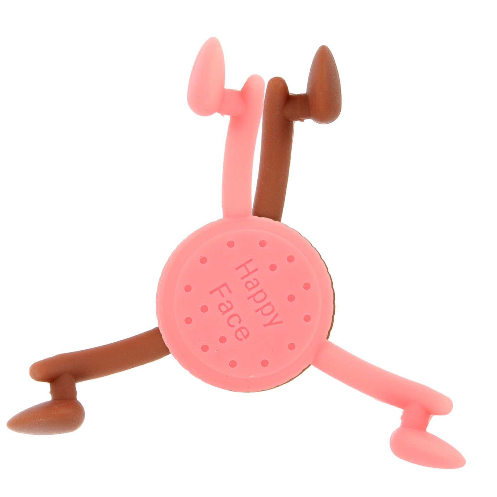 PartyKindom 2pcs Smile Exercisers Portable Lips Trainer for Facial Muscle Strengthening Compact Mouth Tightener for Enhanced Smiling Brown