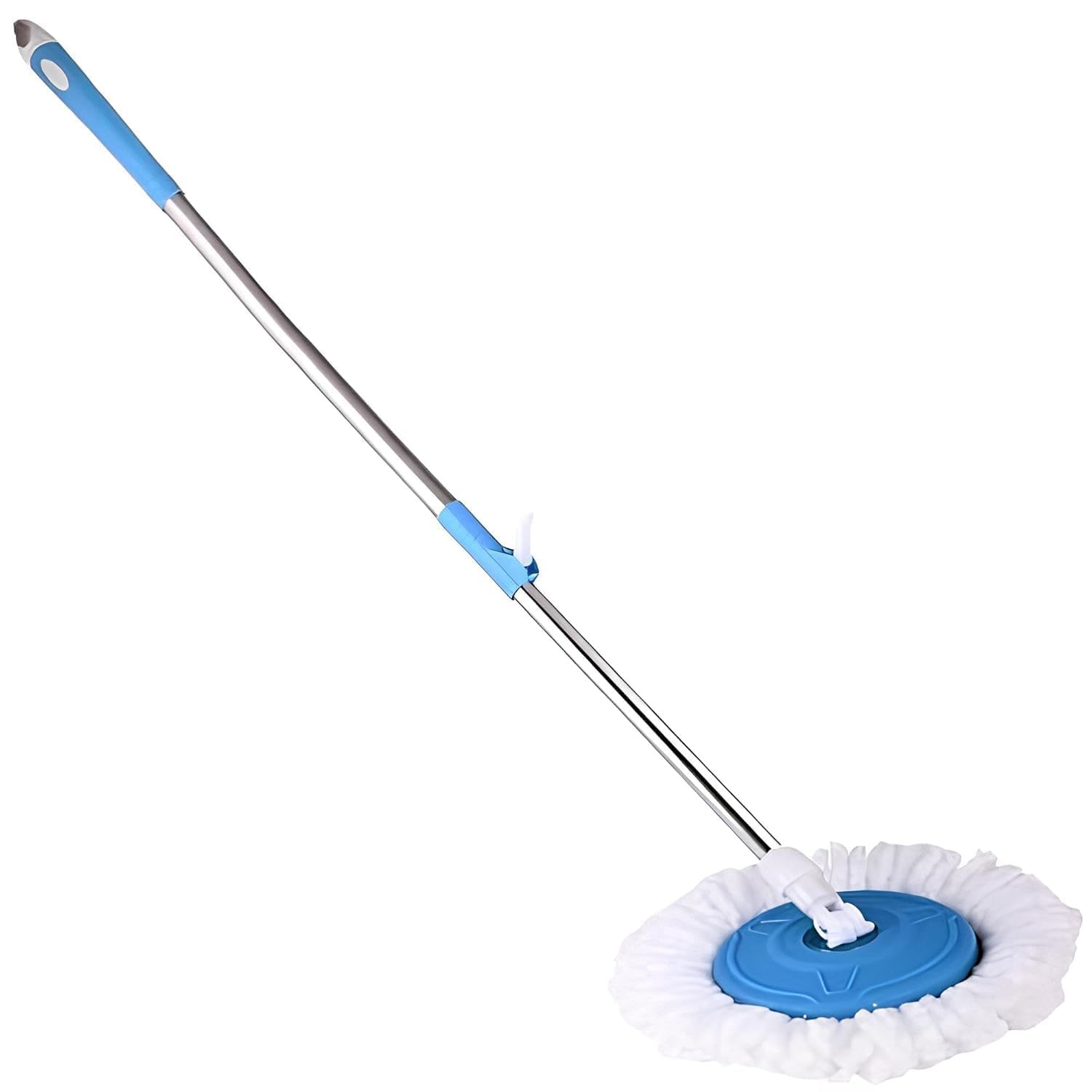 Feyora Mop Stick for Floor Cleaning, 360 Degree Spin Mop Stick Rod with Microfiber Refill Standing Magic Pocha with Easy Grip Handle Floor Cleaning Supplies Product for Home, Office (Multicolor)-picture-35
