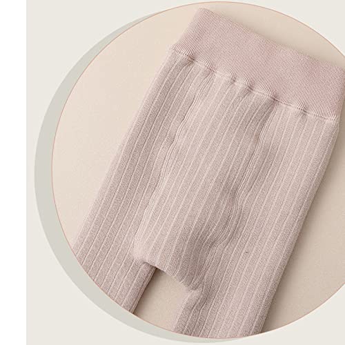 Girls Cotton Knit Tights Toddler Baby Girls Thick Fleece Warm Leggings Stretchy Dress Bottom for Kids Comfy Soft Sweatpants2