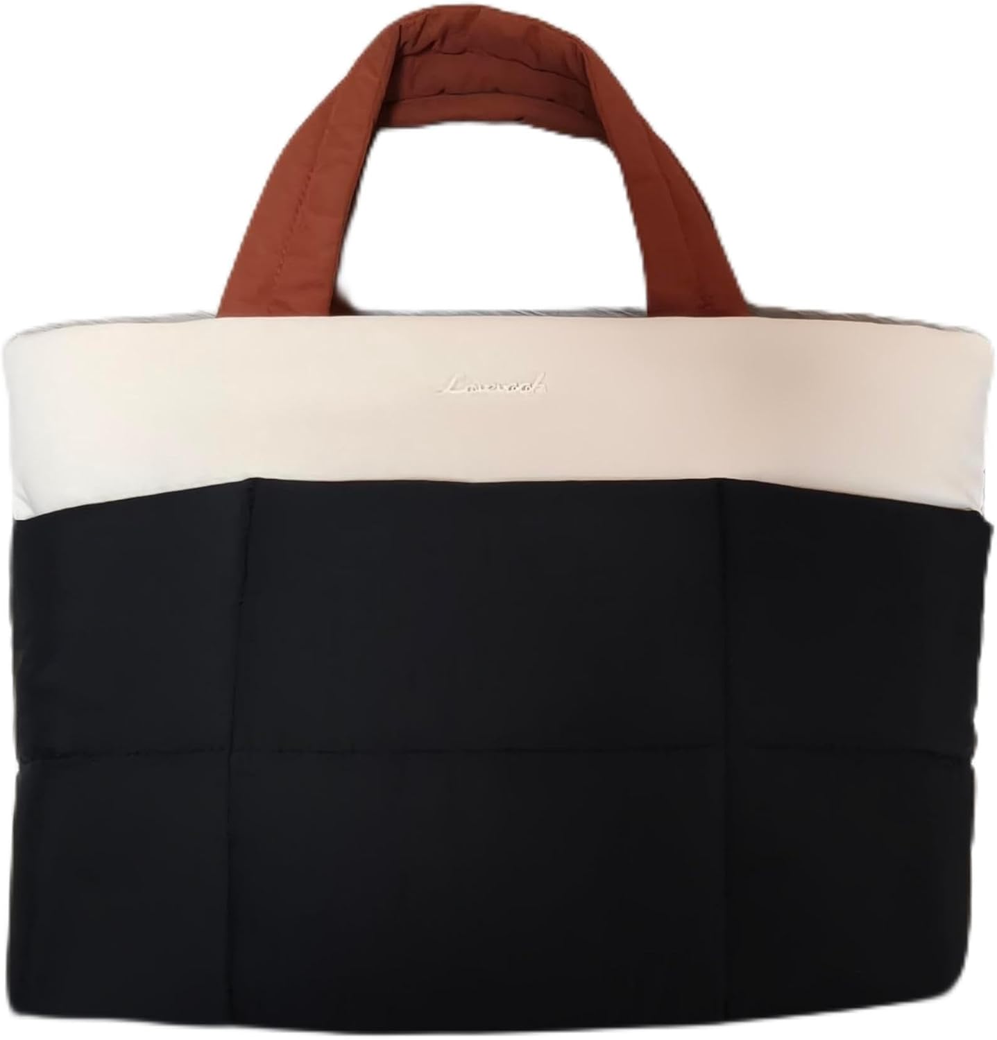 LOVEVOOK Small Tote Bags for Women, Mini Crossbody Puffy Top Handle Shoulder Satchel Bag for Daily Use