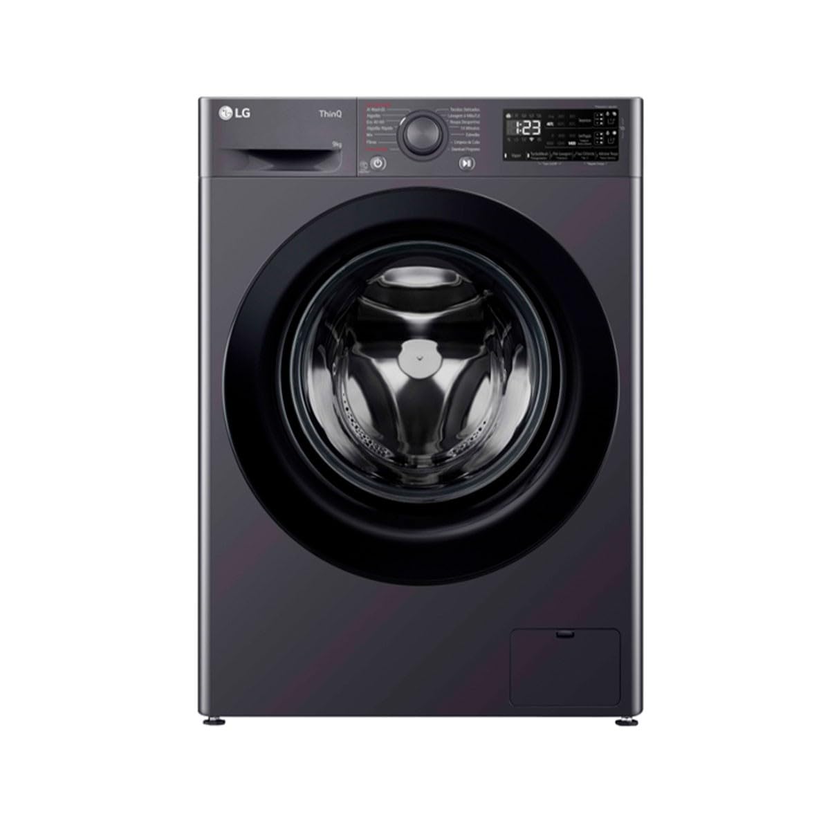 LG Lavadora F4WR359S6M 9Kg 1400 RPM Negra