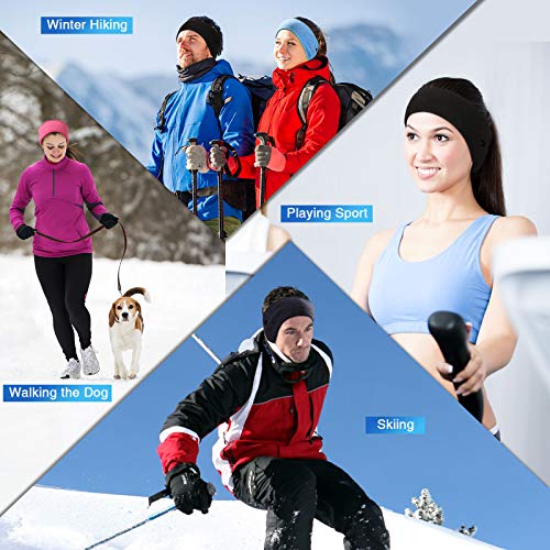 Syhood SYHOOD-218063 8-Piece Fleece Headband Ear Warmers thumb #5
