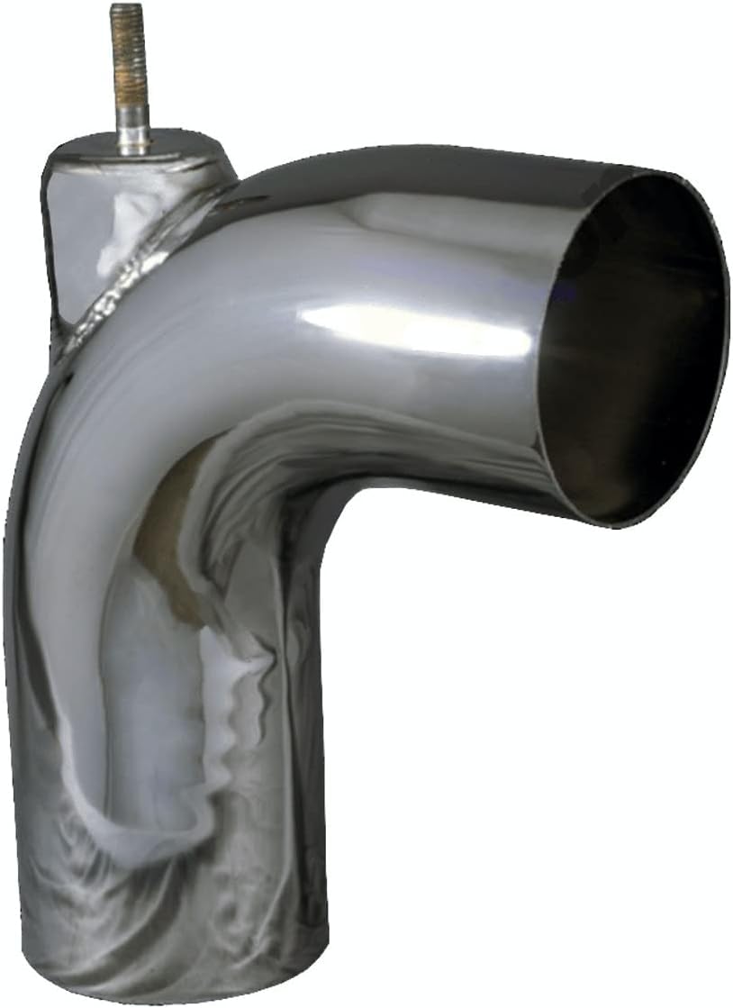 A04-17476-001 Freightliner Bolt-on Elbow CHROME FL-17476-001C