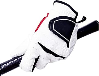 gloves,Golf gloves,Golf Gloves Men's Golf Gloves Men's Golf Gloves Left Hand Gloves Standard Size Standard (Color : White, Size : 25) (Color : White)