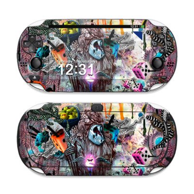The Monk Design Protective Decal Skin Sticker (High Gloss Coating) for Sony Playstation PS Vita Handheld