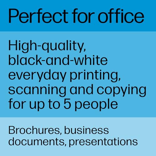 HP Laserjet MFP M235sdw All-in-One Laser Wireless Printer, Scan/Copy, Black & White, Duplex, Best for Office