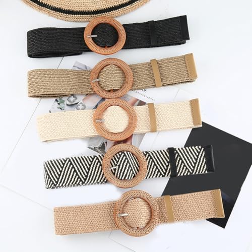 Elegant Khaki Wide Belt Stylish Outfits Versatile for Fashion Trendsetting Everyday Wear Wide Waistband3