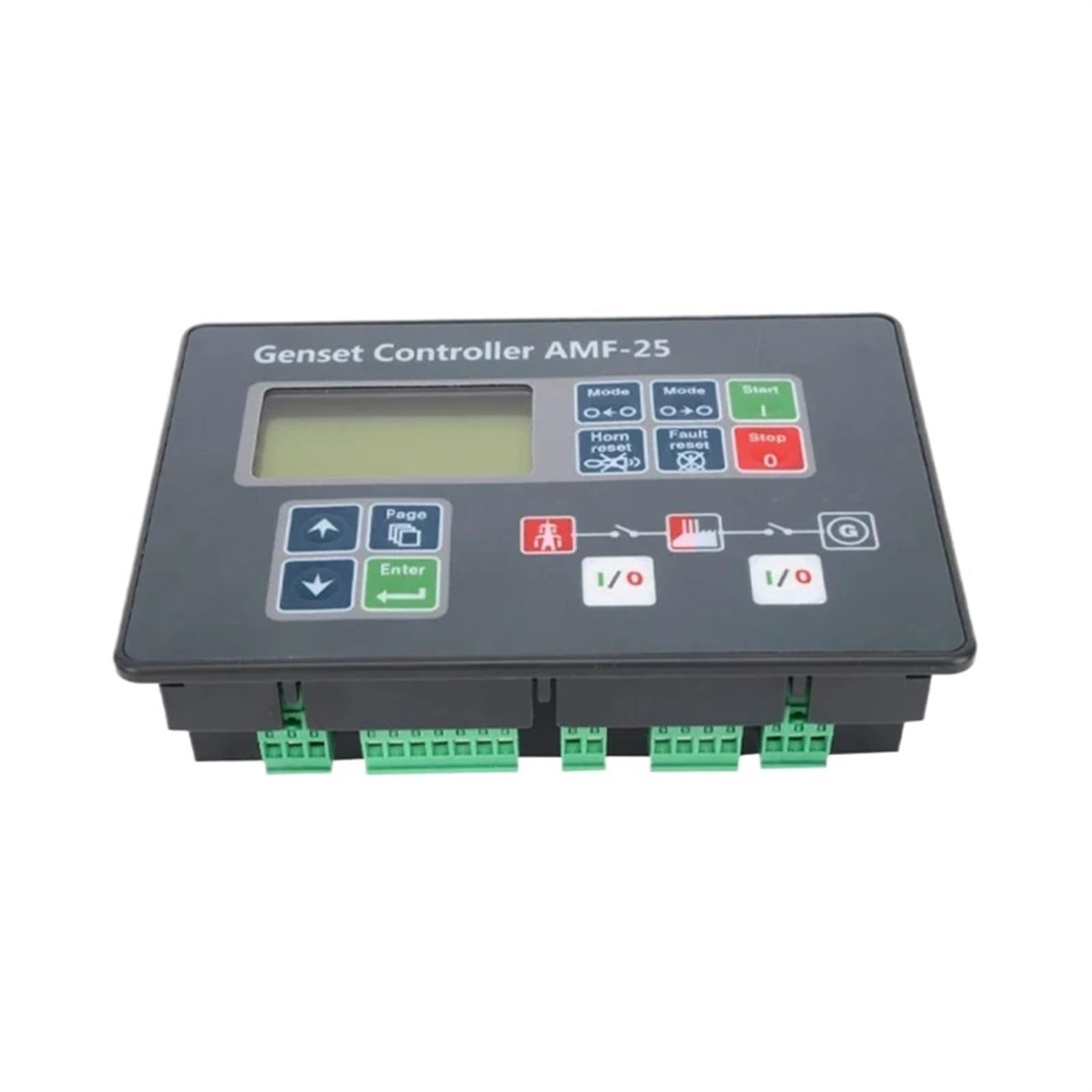 DWFSKZKV Replace AMF25 Control Module for Genset Generator Controller Auto Stop Control Module