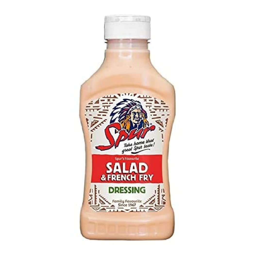 Spur French Fry And Salad Dressing Pink Sauce