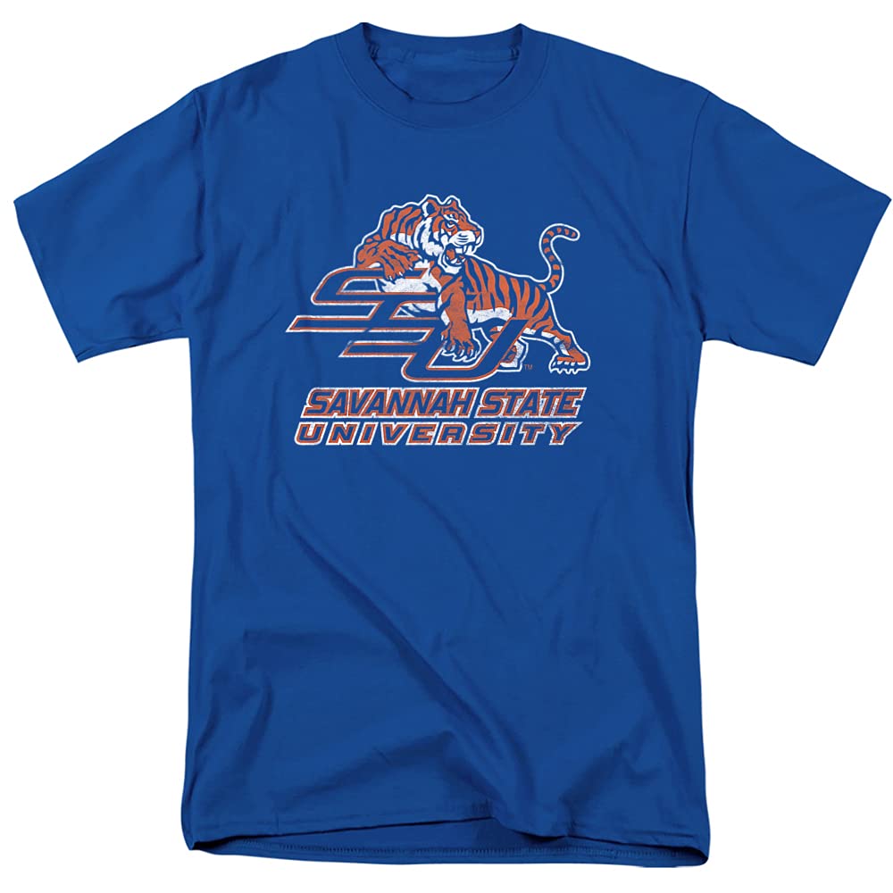 LOGOVISION Official Collegiate Distressed Primary Logo Adult T-Shirt Collection — view 338
