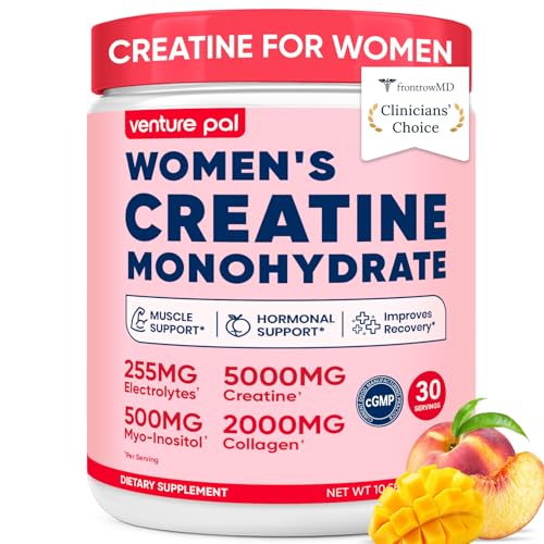 Image of 18 in 1 Creatine for Women with Collagen & Creatine Monohydrate 10.58 OZ | With Collagen, Myo & D-Chiro Inositol, Electrolytes & Vitamins for Strength, Recovery & Skin Support, Sugar Free