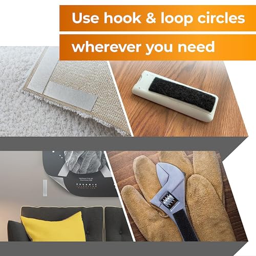 Image of BONZELLA 20pcs Self Adhesive Hook and Loop Strips Tape 1x4 Inch Mosquito net Mounting Tape For Home, Office, Carpet, Multipurpose Double Sided Hook & Loop Tape for Crafting & Hanging (Black + White, 1in X 4in)