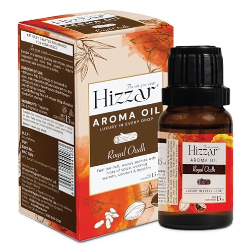 Image of Royal Oudh Aroma Oil - Relaxing Fragrance for Diffuser & Home (15 ml)