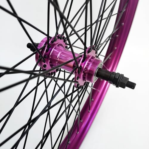 Image of 20 inch /26 inch x 1.85 inch Heavy Duty Bike Rim Wheel Set, 12 Gauge 48 Spokes Wheelset, Double Wall Aluminum Alloy Bicycle Wheels Rims (Front & Rear) Disc Brake