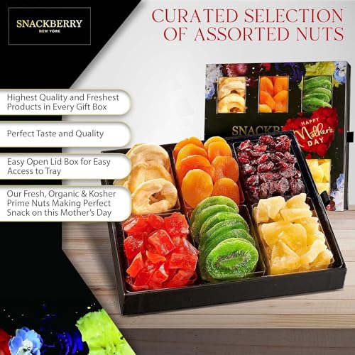 Dried-Fruit-Gift-Basket-Gourmet-Gift-Snack-Box-in-Elegant-Drawer-Window-Gift-Box-Gift-Set-for-Christmas-New-Years-Birthday-Party-Sympathy-Healthy-Gift-Snack-Box-for-Men-and-Women-Kosher-Parve-Snackber