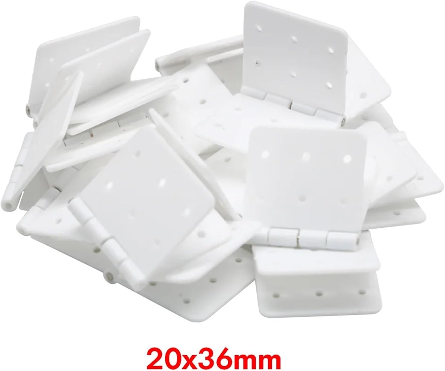 Rc Plane Hinges 300pcs Nylon Plane Hinge 20x36mm / 16x29mm / 12x24mm for Parts Replacement(20x36mm)