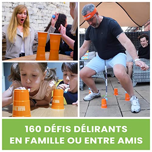 SAVANA Beat That - Le Jeu Délirant des Défis Déjantés - dès 8 Ans - Coffret de 160 Défis à Relever en Famille ou Entre Amis - Jeu de Société de 2 à 8 Joueurs – Image 6
