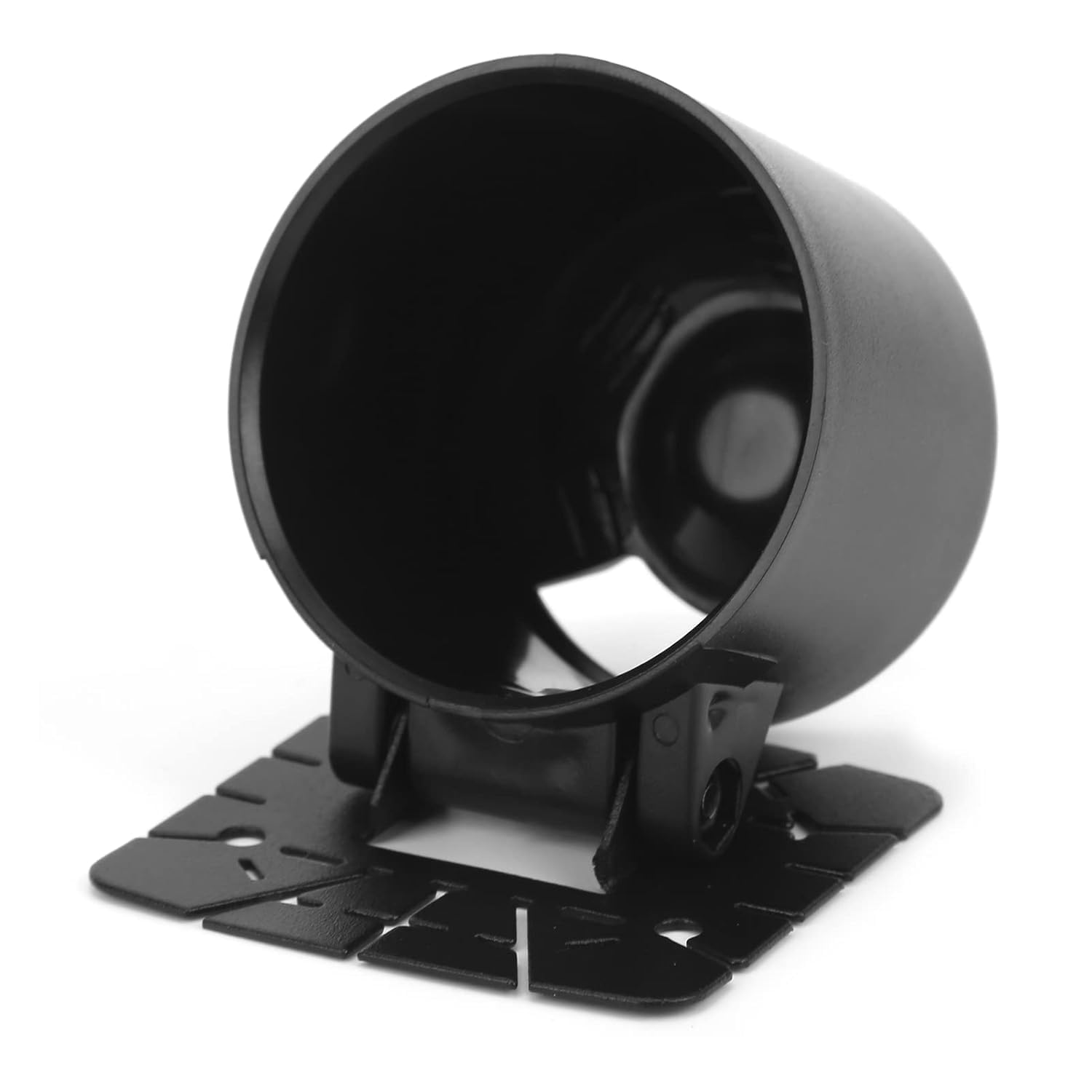 Supporto per Tachimetro Nero Aramox Supporto per Tachimetro Singolo per Impieghi Gravosi Universale per Moto Camion per Auto 52 Mm