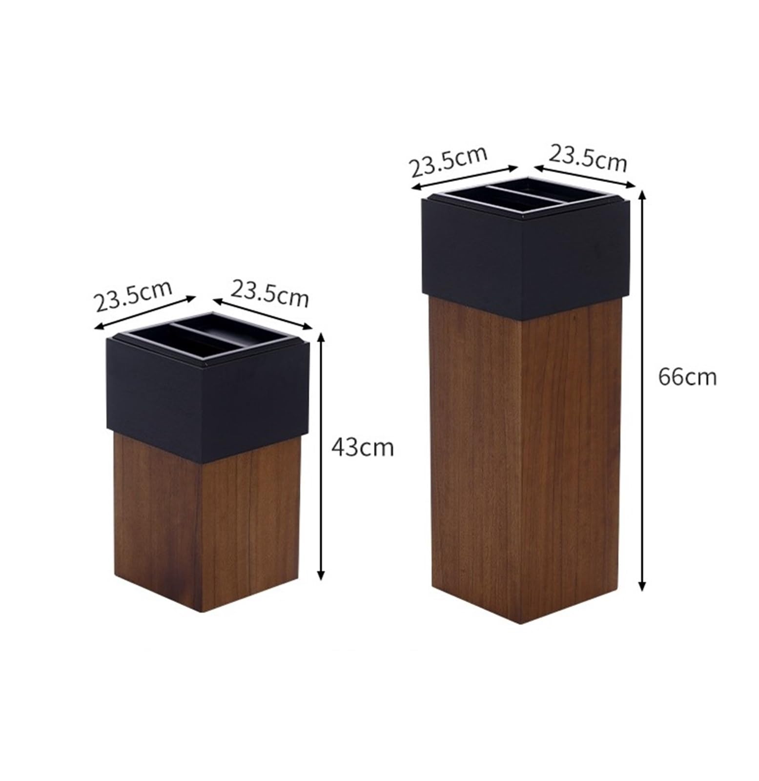 Zewnetrzny Zewnętrzny Pojemnik Na Śmieci W Kształcie Cylindra, Popiół, Papierosy, Kosz Patio, Stojak Kosz na Smieci(Natural)
