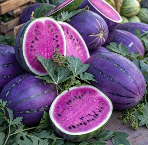 100pcs Purple Watermelon Fruit Seeds