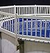 Vinyl Works 24-Inch Taupe Premium Resin Above-Ground Pool Fence Base Kit A - 8 Sections