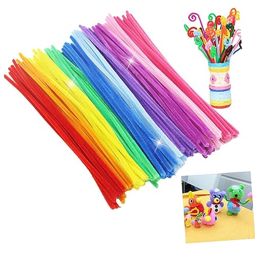 LIFKOME 150Pcs Chenille Stems for DIY Crafts Colors Pipe Cleaners for Classroom Decoration Holiday Projects and Creative Art Supplies