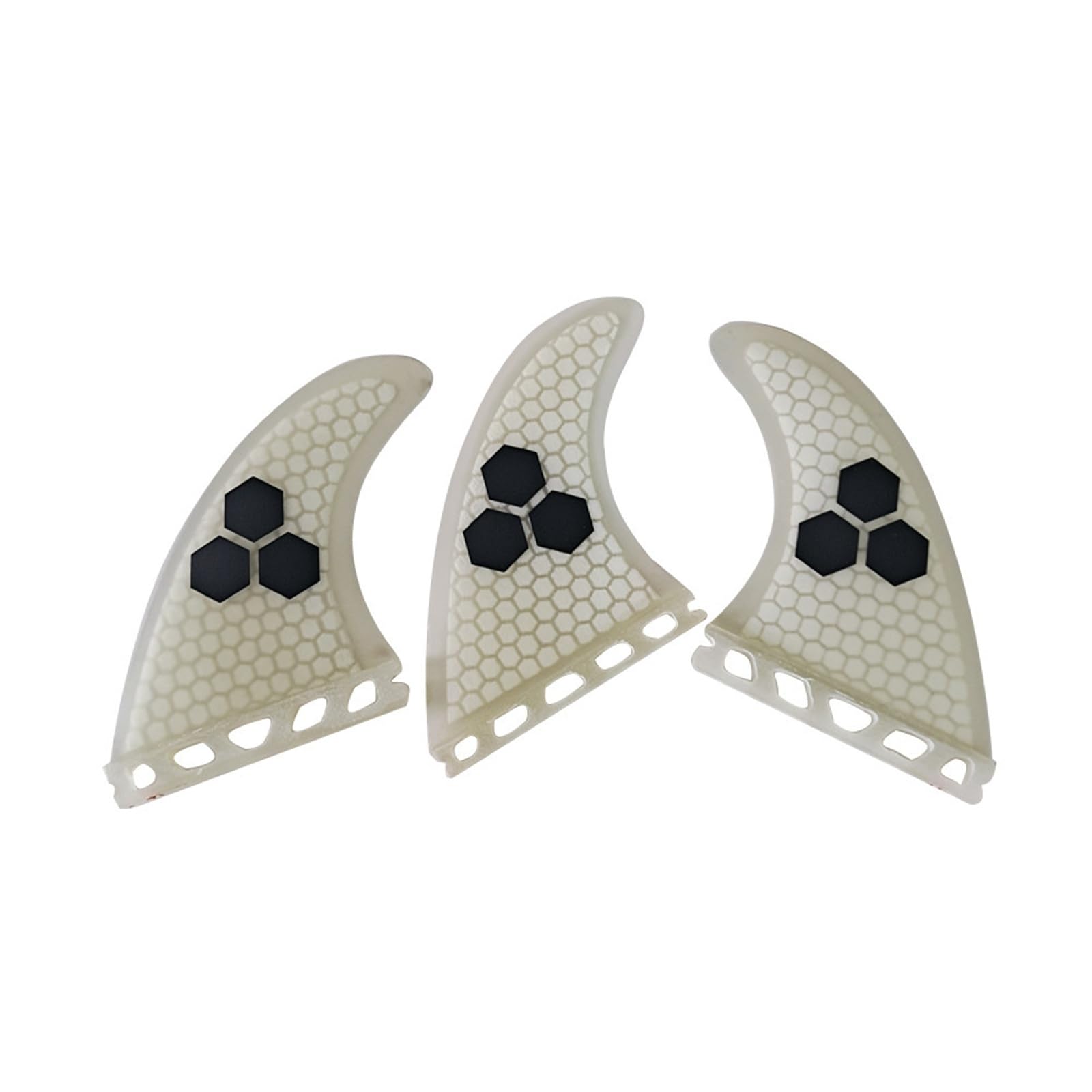MKHQST Surfboard fin Surfboard Fins 3PCS Set For G3 G5 G7 Size Fiberglass Honeycomb