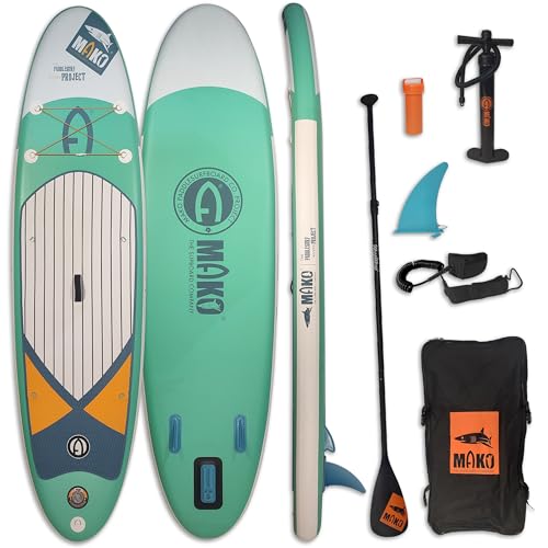 Tabla Paddle Surf Hinchable Mako 10´ Tabla PadelSurf Estable Resi...