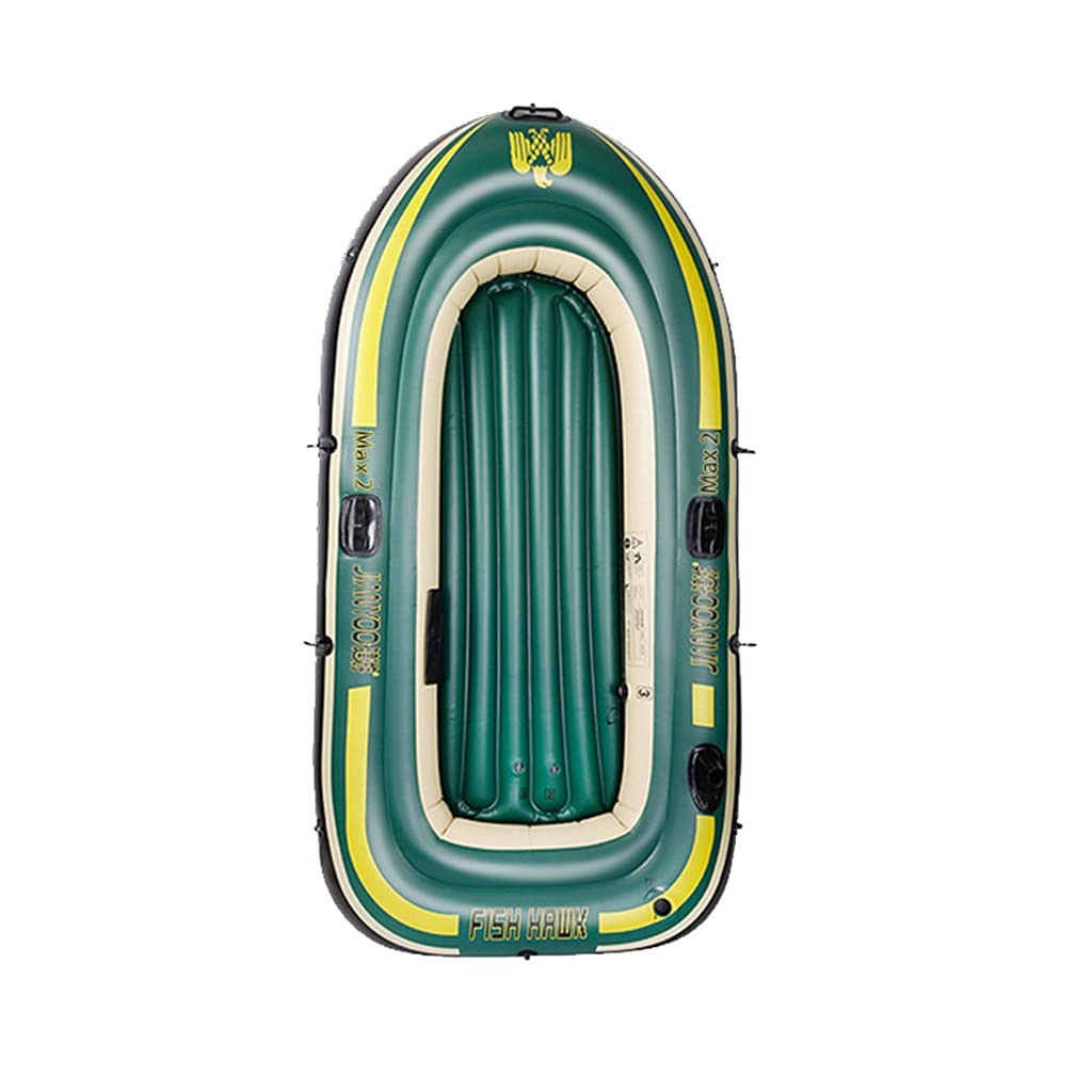 WolFum Großes Kajak, Schlauchboot, 3 Personen, geeignet zum Angeln, Sitzkajak, Tragfähigkeit 200 kg
