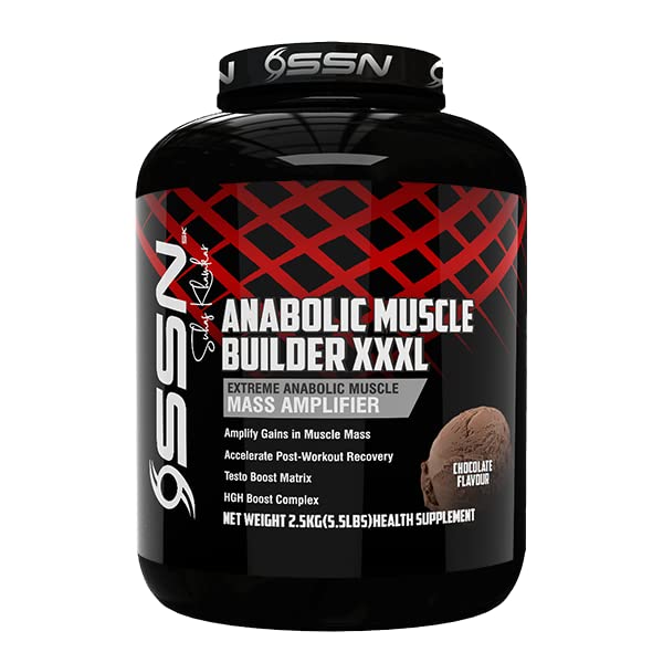 SSN SCEINTIFIC SPORTS NUTRITION Anabolic Muscle Builder Xxxl Mass Amplifier Chocolate (5.5 Lbs) - Powder (B09TL2CDHJ) Amazon Price History, Amazon Price Tracker