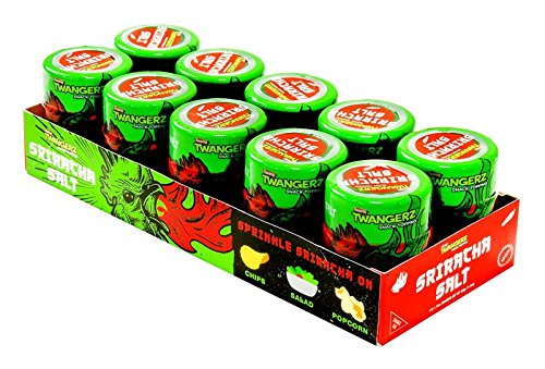 Twangerz Snack Topping, Lime, 1.15 Ounce Shaker (Pack of 20)