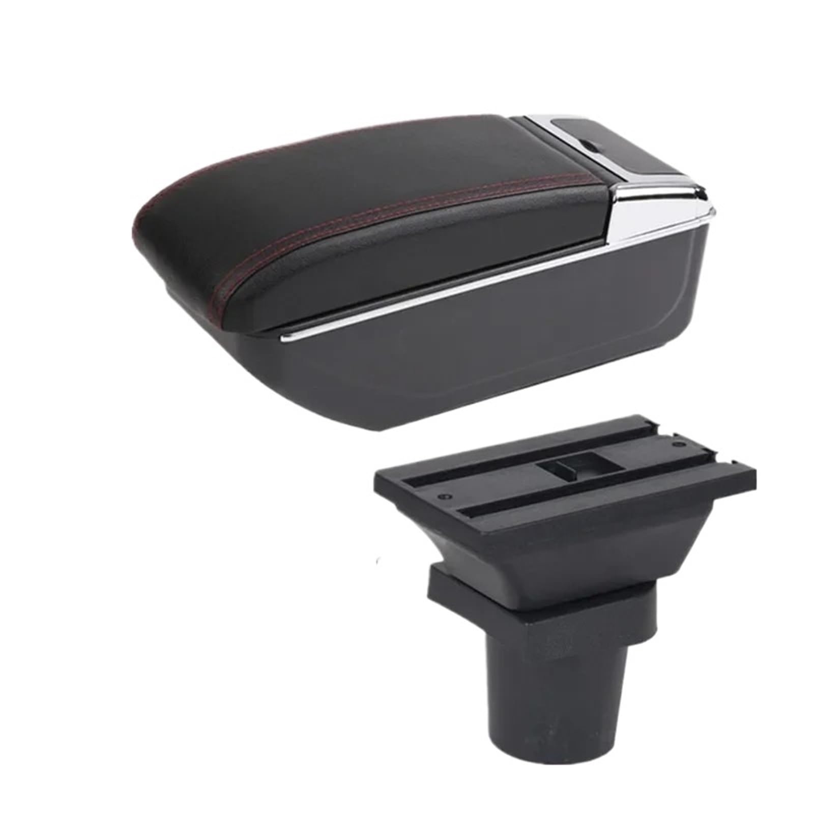 JMOLXURI Car Armrest Box For Toyota For Yaris 3 For Hybrid For For Vitz Car Armrest Box Center Console