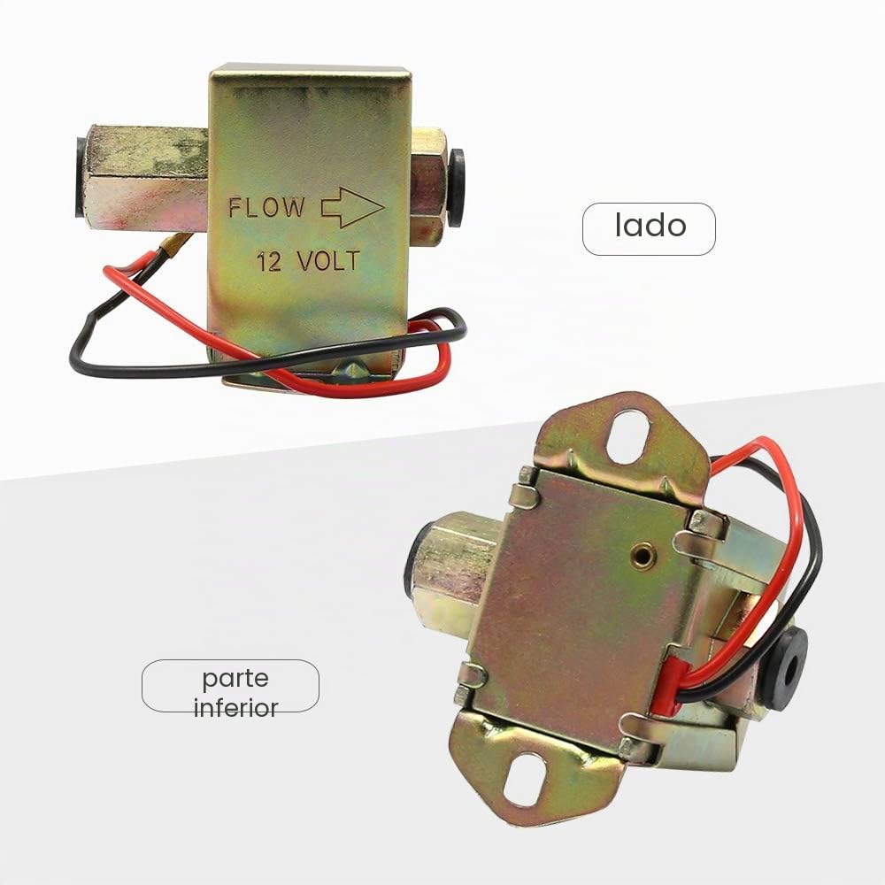 Bomba de combustible Bomba de gasolina 12V Estado sólido Facet Style Bomba de combustible para motores de carburador coches, barcos, tractores 3797522 4299544 4306842 4464613