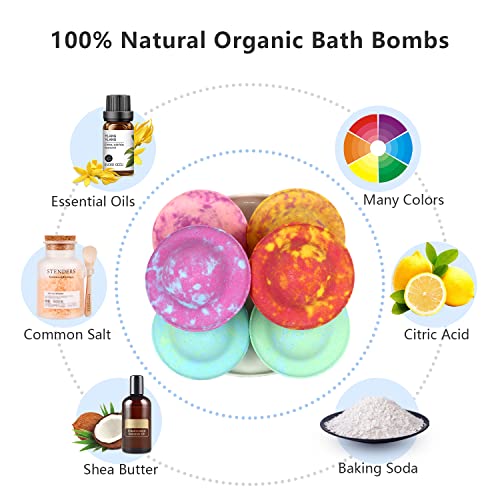 Bath-Bombs-with-Surprise-InsideBath-Bombs-Kids-Gift-SetHandmade-6-Essential-Oil-Rich-Flying-Saucer-Lit-Up-GlowingRelaxing-Moisturizing-and-Nourishing-Dry-Skin-Give-Men-Women-Bubble-Bath-SPA-Kit
