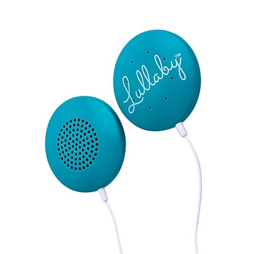 Lullaby™ Prenatal Belly Speakers by Baby Doppler for use During Pregnancy, Play Soothing Music, Voices, and Bonding Sounds to Baby in The Womb (Android & Apple Adapters Included)