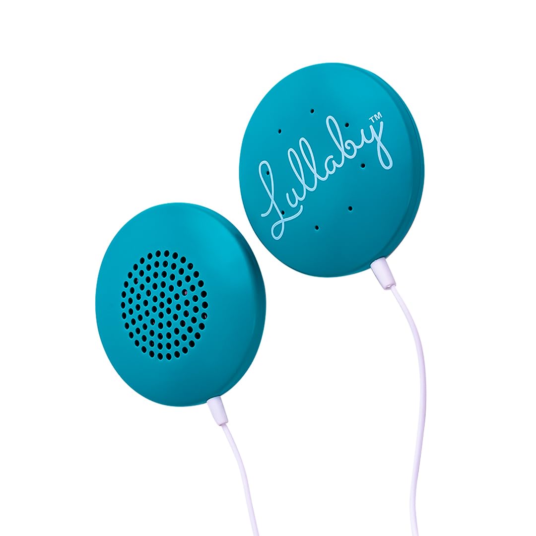 Lullaby™ Prenatal Belly Speakers by Baby Doppler for use During Pregnancy, Play Soothing Music, Voices, and Bonding Sounds to Baby in The Womb (Android & Apple Adapters Included)