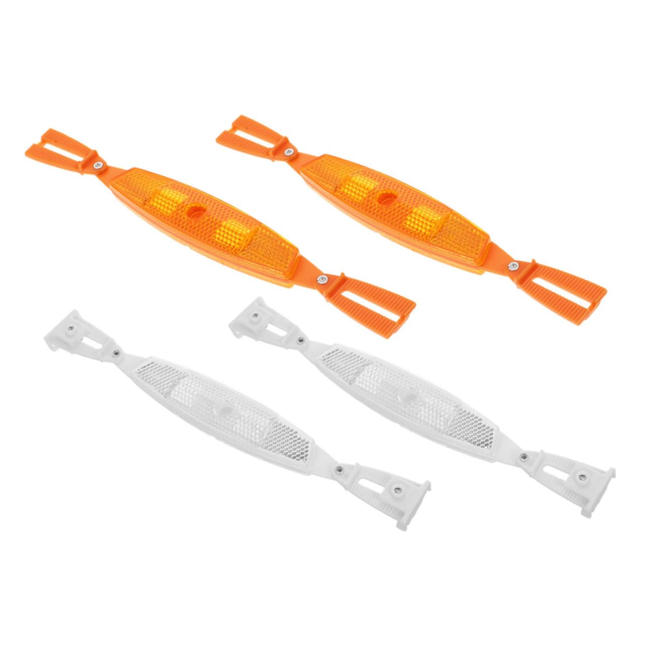 VICASKY 4pcs Reflective Bike Wheel Reflectors for Night Riding Safety Stylish and Versatile Bicycle Accessories for Mountain Bikes and Racks Easy to Install Reflectors for Enhanced