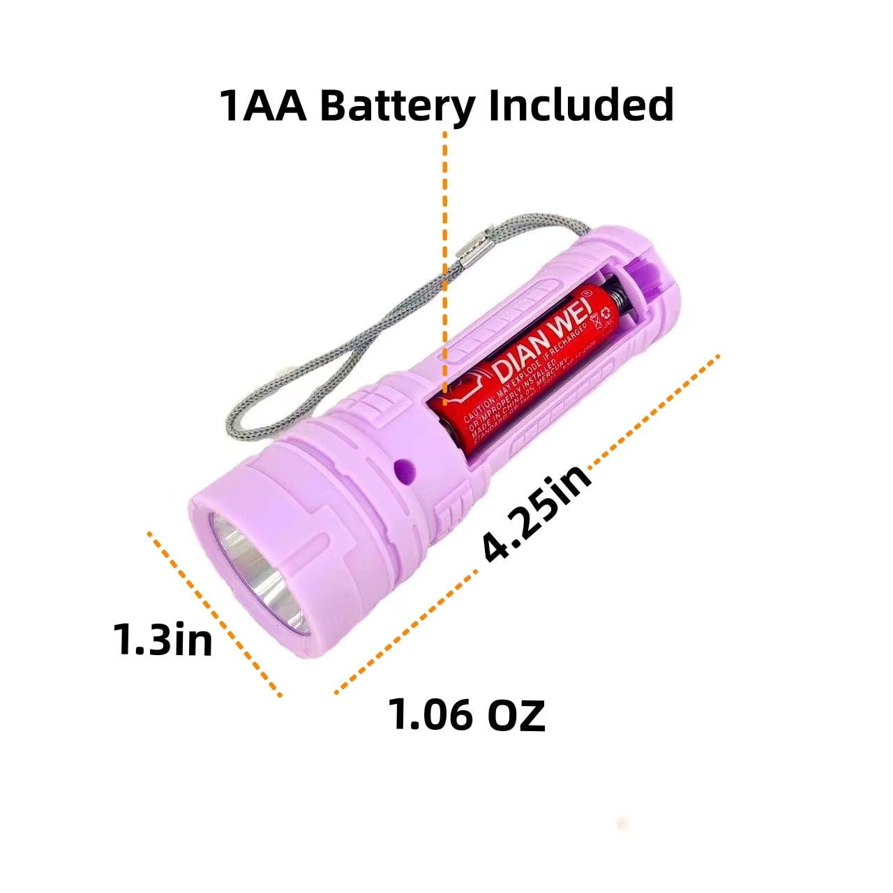 Kleine Mini-LED-Taschenlampe aus Kunststoff, 60 AAA-Batterien, verschiedene Farben, für Camping, Wandern, Notfall, Unterricht, 60 Stück